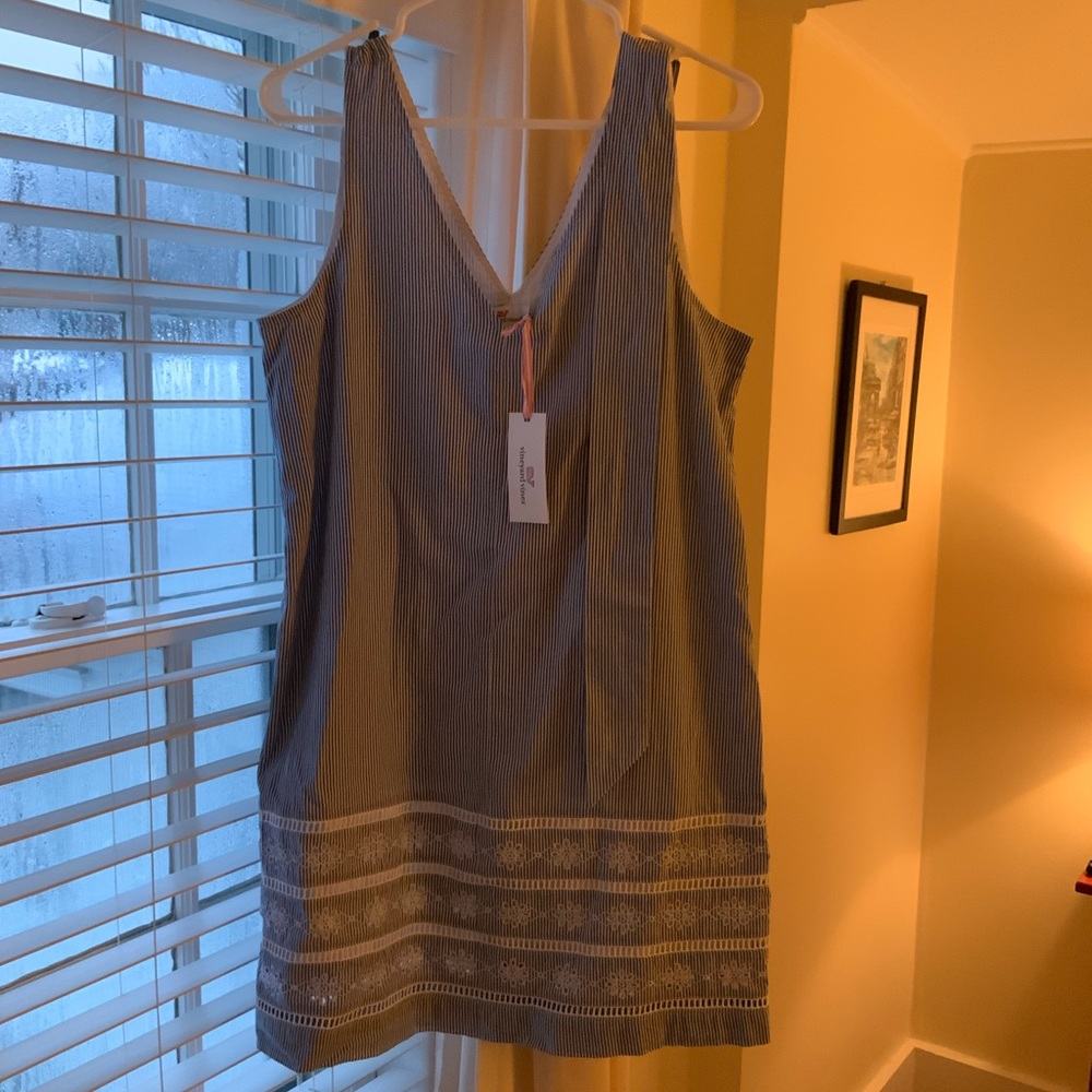 Vineyard Vines Sleeveless Striped Dress, Size Small